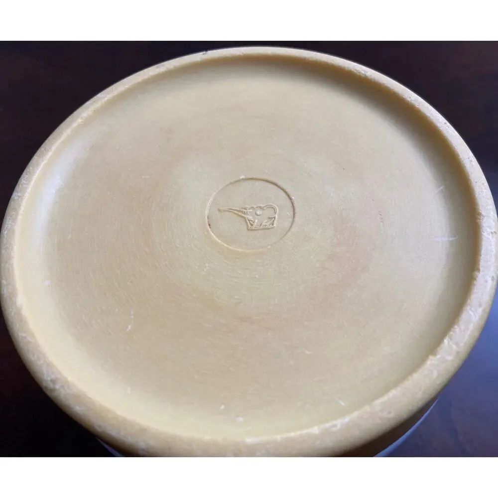 Vintage Mickey Mouse Metal‎ Canister Dish Lid RARE Japan Walt Disney Productions